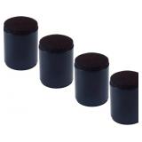 1.57" 2.05"(D*H) 4PCS Bed Riser Non-slip (Black