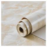 (2)POVODA Marble Countertop Peel and Stick 23.6"x