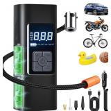 Electric Air Pump Tire Inflator 150 PSI Gauge