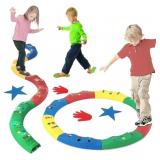 Medium Kids Balance Beam Blocks - 15 PCS Obstacle