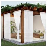 84"W x 52"L (Pack of 4) youleyar Sheer Outdoor C