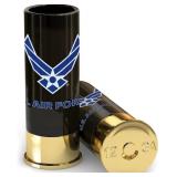 Brass U.S. Air Force Shot Glasses - Set of 4