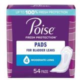 Poise Bladder Control Pads  Moderate  108 Ct