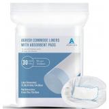Agrish Commode Liners with Absorbent Pads - 30 Ct