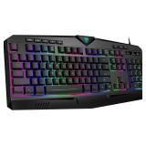 Gaming Keyboard  RGB Backlit  Quiet  Full Size