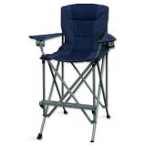 32D x 34W x 54H in RMS Extra Tall Director Chair -