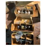 Door knobs & deadbolts: chrome, bronze, satin chro