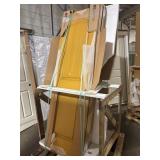 Jeld Wen 24 x80 2 Panel Saffron Finish Door Slab