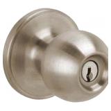 SCHLAGE Dexter J54CNA620 Corona Keyed Knob- Satin