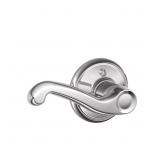 Schlage Flair Chrome Left-Handed Dummy Handle