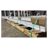 1 Lot: 192 LF 3-IN x 16-FT Shaker D&W Trim MDF