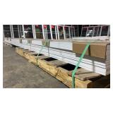1 Lot: 192 LF 3-IN x 16-FT Shaker D&W Trim MDF