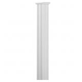 $429 (x2)8 ft. X 6 in. Alum. Sq. Column w/ Cap & B