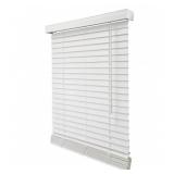 $154 Faux Wood Blind 80.75 in. W x 48 in. L