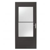 $378 Andersen 36x80 Black 1/2 Light Storm Door