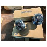1 LOT- Schlage door knobs - CHROME