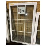 37 x 61 Mi Vinyl Fixed Window W/ Grid, White