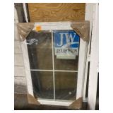 33 x 48 1/2 Jeld Wen Vinyl Fixed Window, White W/