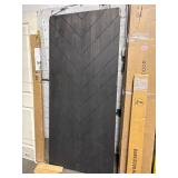 36 x80 Chevron Arrow Black Stained Wood Barn Door