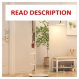 $220 70"L x 20"W Full Length Mirror & Coat Rack, 7