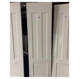 3-Panel Hollow Core Door, White 24 x80