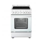 $813 24 in. Freestanding Electric Range, White