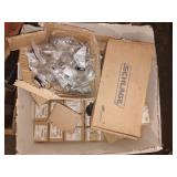 1 LOT Assorted Doorknobs and Hardware
