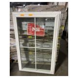 30 1/2 x 49 1/2 Mi Vinyl Fixed Window W/ Grid,
