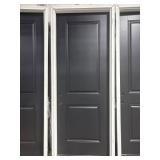 36 x98 Pre-Hung Exterior Door w/ Jamb, Black