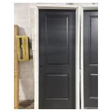 36 x98 Pre-Hung Exterior Door w/ Jamb, Black