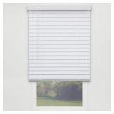 $133 Textured White Cordless Blinds - 72x60