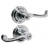 $290 4" Baldwin Hardware 5248.260.RENT Lever Set