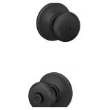Privacy SCHLAGE F40 PLY 622 COH Door Knob, Bronze