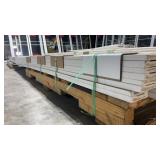 1 Lot: 128 LF 3 1/4-IN x 16-FT Step Down MDF