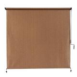 $119 Coolaroo Walnut Cordless Shade 96"x96"