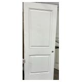 2 PANEL INTERIOR DOOR ,WHITE 32-in x 79-in