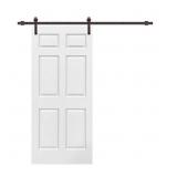 $397 36x80 White Primed MDF Barn Door Kit