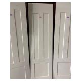 3-Panel Hollow Core Door, White 24 x80