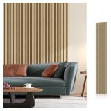 $220 94.5" x 24" (x2)Wood Slat Acoustic Panel 94.5