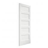$298 36x80x1-3/4 Shaker Solid Core White Slab Door