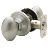 1 Pack EK2020SS Egg Door Knob, silver (Missing key