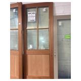 35.5 x92.5 4-Lite Wood Exterior Door