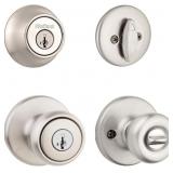 Kwikset Satin Nickel Tylo Combo Set