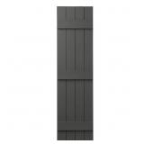 15 in. X 59 in. Polypropylene 4-Board Shutters