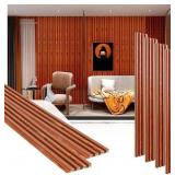 $161 3D Slat Wall Panels, 96 x 96in, 8-Pack