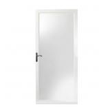 $578 3000-Series 36x84 White L-Hand Aluminum Door