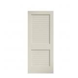 $226 30 in. X 80 in. White Louver Wood Slab Door