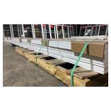 1 Lot: 192 LF 3-IN x 16-FT Shaker D&W Trim MDF