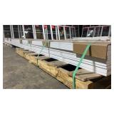 1 Lot: 192 LF 3-IN x 16-FT Shaker D&W Trim MDF