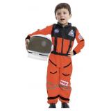 Astronaut Costume with Helmet for Kids